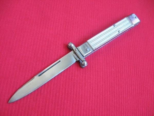 Vintage German Bonsa Swing Guard Manual Stiletto Knife