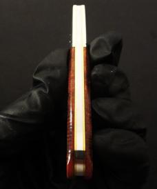 Great Eastern Cutlery #15 TC Barlow Rustic Brown Sawcut Richlite GEC 153124