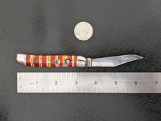 Hammer Brand Candy Striped Automatic Folding Pocketknife.