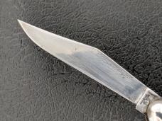 Hammer Brand Candy Striped Automatic Folding Pocketknife.