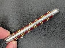 Hammer Brand Candy Striped Automatic Folding Pocketknife.
