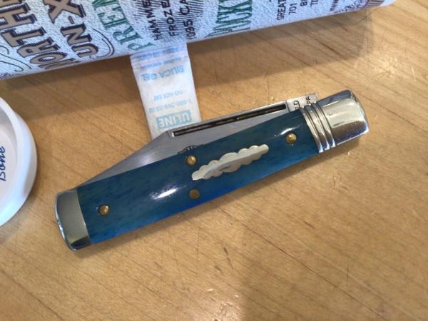 Great Eastern Cutlery 941121 Liberty Northfield Blue Smooth Camel Bone 1 of 320 Great Eastern Cutlery 941121 Liberty Northfield Blue Smooth Camel Bone 1 of 320