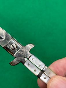 German Prostitute Push Dagger Scissors