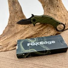 Fox Edge Emerson Wave Ball Bearing Pivot Pocket Knife Tanto Karambit FE-015 G10