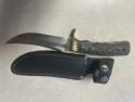 Rare vintage USA Schrade Wildcat 172S-UH hunting knife and sheath