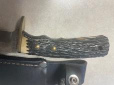 Rare vintage USA Schrade Wildcat 172S-UH hunting knife and sheath