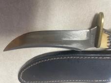 Rare vintage USA Schrade Wildcat 172S-UH hunting knife and sheath