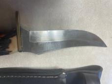 Rare vintage USA Schrade Wildcat 172S-UH hunting knife and sheath