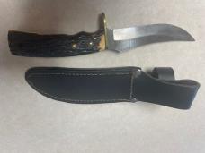 Rare vintage USA Schrade Wildcat 172S-UH hunting knife and sheath