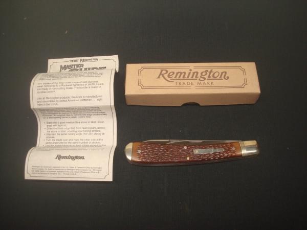 REMINGTON UMC USA DELRIN MASTER GUIDE BULLET TRAPPER KNIFE 1995 R1273 NEW IN BOX