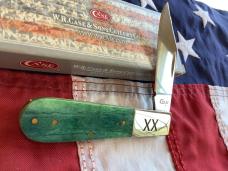 Case xx Barlow w/ Peacock Appaloosa Bone Handles Mdl# A61009 1/2 -NOS in orig box