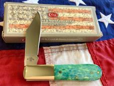 Case xx Barlow w/ Peacock Appaloosa Bone Handles Mdl# A61009 1/2 -NOS in orig box