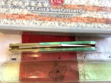 Case xx Barlow w/ Peacock Appaloosa Bone Handles Mdl# A61009 1/2 -NOS in orig box