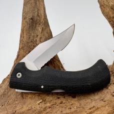 Gerber Gator 650 Single Combo Blade folder w/rubber handle Hunting Knife (220)