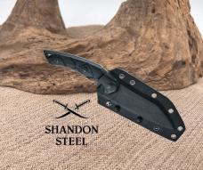 Fox Knives LYCOSA FE-018 Folding Tanto Knife 8Cr13MoV Multiposition Clip 