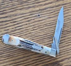 CASE CLASSIC 1996 5111 1/2 Stag Cheetah Knife – Bowtie Shield - Box and COA