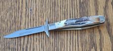 CASE CLASSIC 1996 5111 1/2 Stag Cheetah Knife – Bowtie Shield - Box and COA