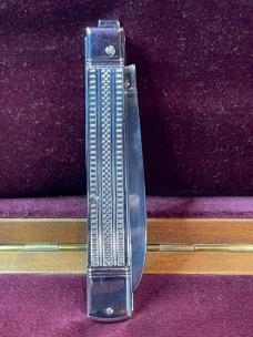 Vintage Bonsa SOLINGEN 20cm German All metal hollow lever automatic knife
