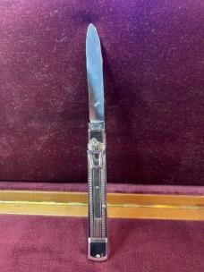 Vintage Bonsa SOLINGEN 20cm German All metal hollow lever automatic knife