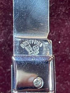 Vintage Bonsa SOLINGEN 20cm German All metal hollow lever automatic knife