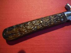 Press Button Knife Co Walden New York Swing Guard