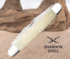 Case XX USA Knives Muskrat Smooth Natural Bone 13317 Stainless Pocket Knife NIB