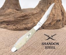 Case XX USA Knives Muskrat Smooth Natural Bone 13317 Stainless Pocket Knife NIB