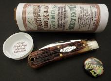 Great Eastern Cutlery Northfield #47 Viper Purple Sage Horsecut India Bone GEC 470124