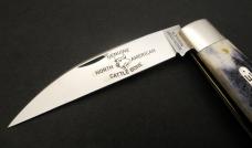 Great Eastern Cutlery Northfield #47 Viper Stone Wash Blue Natural Bone GEC 470123