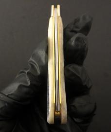Great Eastern Cutlery Northfield #47 Viper Stone Wash Blue Natural Bone GEC 470123