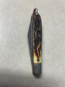 Vintage USA Schrade 12UH pocket knife keychain knife