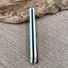 Real Steel LUNA Lite Slipjoint Knifecenter Exclusive White G10 Black D2 RARE 233