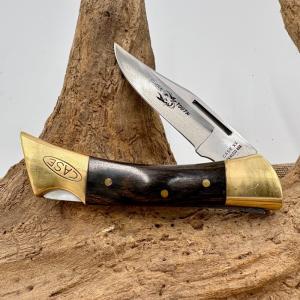 1978 Case XX Shark Tooth P197-L-SSP Sportsmen's Lock Back Folding Knife (235)