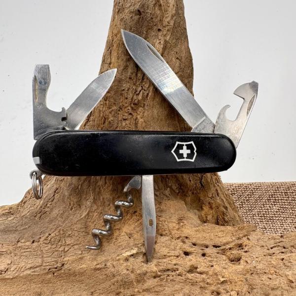 Victorinox Spartan Swiss Army Pocket Knife Black bottle opener corkscrew (237) Victorinox Spartan Swiss Army Pocket Knife Black bottle opener corkscrew (237)