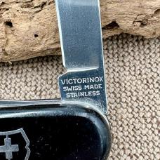 Victorinox Spartan Swiss Army Pocket Knife Black bottle opener corkscrew (237)