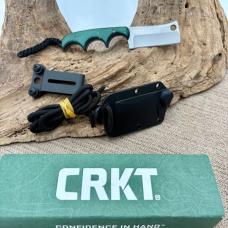 CRKT 2383 MINIMALIST CLEAVER NECK CARRY FIXED BLADE KNIFE WITH SHEATH NIB