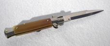 NEW FRANK BELTRAME 9" BRAZILIAN HORN BAYONET BLADE ITALIAN STILETTO