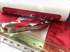 Great Eastern Cutlery, 852221 GEC 85 Crown Lifter w/ Dead Skunk Arcylic Handles +Pin -NOS