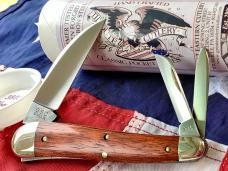 Great Eastern, GEC Tidioute Cutlery, 380321 English Whittler 380 w/ Beautiful Bloodwood Handles -NOS