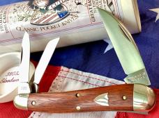 Great Eastern, GEC Tidioute Cutlery, 380321 English Whittler 380 w/ Beautiful Bloodwood Handles -NOS