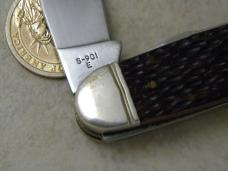 Western USA 901 E Delrin Camp Scout Utility Knife & Leather Strap c.1981 - NIB 
