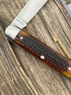 GEC TIDIOUTE ** 681211STL ANTIQUE YELLOW JIG BONE WHITE OWL