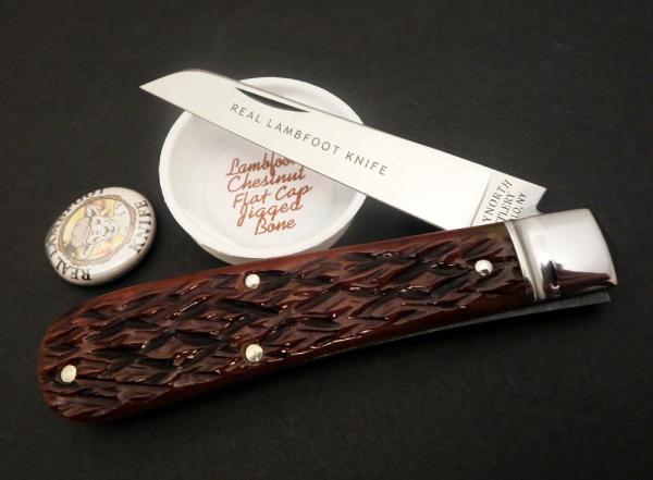 GREAT EASTERN CUTLERY #93 LAMBFOOT FLAT CAP JIGGED BONE SFO CHARLIE CAMPAGNA GEC GREAT EASTERN CUTLERY #93 LAMBFOOT FLAT CAP JIGGED BONE SFO CHARLIE CAMPAGNA GEC