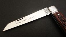 GREAT EASTERN CUTLERY #93 LAMBFOOT FLAT CAP JIGGED BONE SFO CHARLIE CAMPAGNA GEC