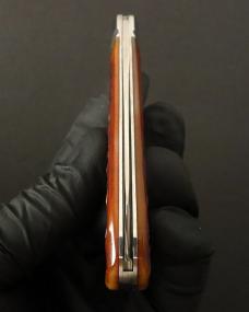 GREAT EASTERN CUTLERY #93 LAMBFOOT FLAT CAP JIGGED BONE SFO CHARLIE CAMPAGNA GEC