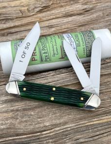 GEC NORTHFIELD ** 541308W TRACTOR GREEN JIGGED BONE 3 BACK SPRING WHITTLER