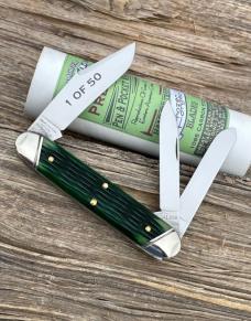 GEC NORTHFIELD ** 541308W TRACTOR GREEN JIGGED BONE 3 BACK SPRING WHITTLER