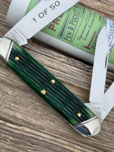 GEC NORTHFIELD ** 541308W TRACTOR GREEN JIGGED BONE 3 BACK SPRING WHITTLER
