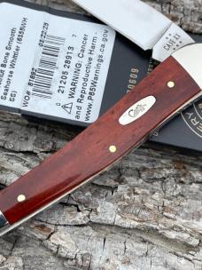 CASE XX ** 2025 CHESTNUT SMOOTH BONE SEAHORSE WHITTLER