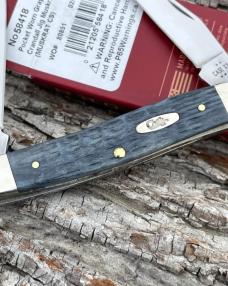CASE XX ** 2025 POCKET WORN GRAY CRANDALL JIG BONE MUSKRAT